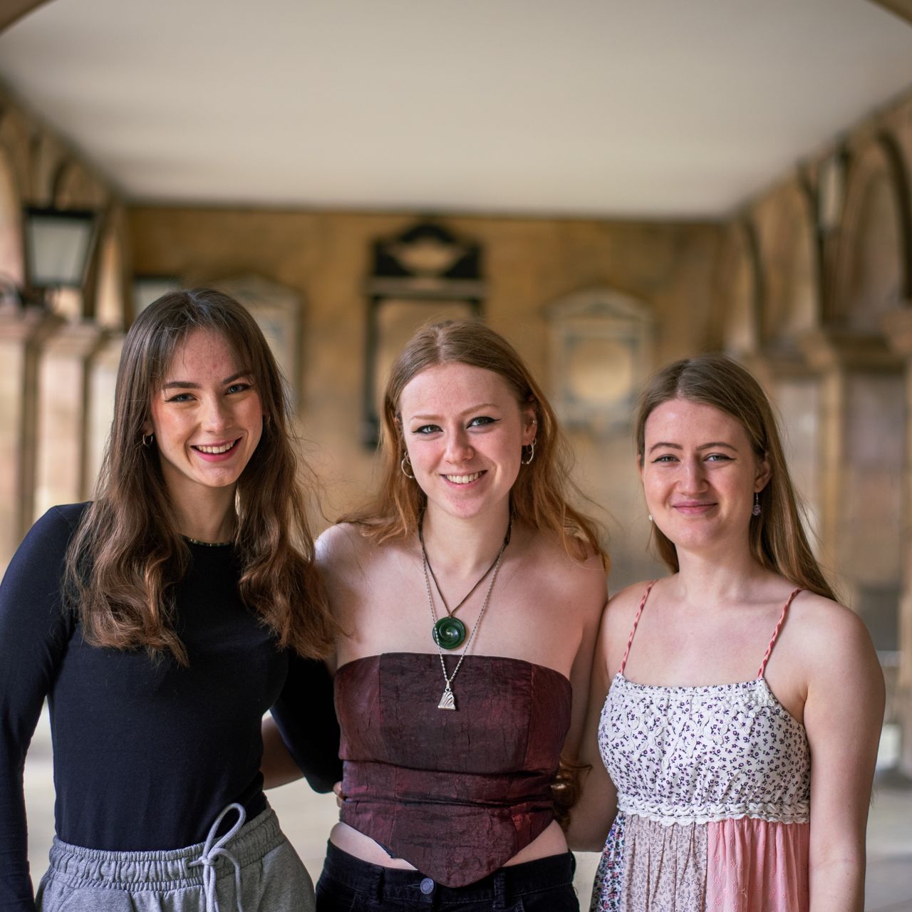 Photo of Eleanor Wallace, Izzie Iveson, & Sonata Mieliauskaite